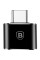 Перехідник для Макбука - міні Адаптер Baseus USB Type-C до USB 2.0 (CATJB-B01)