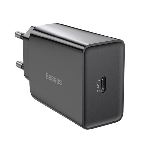 Сетевое зарядное устройство Baseus Speed Mini Quick Charger 1C 20W EU Black