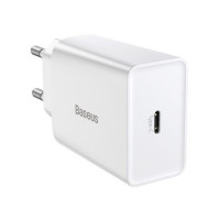 Мережевий зарядний пристрій Baseus Speed Mini Quick Charger 1C 20W EU White