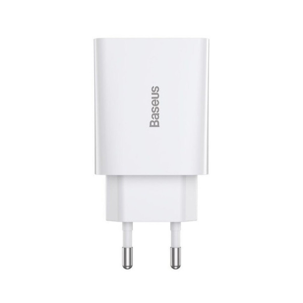 Мережевий зарядний пристрій Baseus Speed Mini Quick Charger 1C 20W EU White