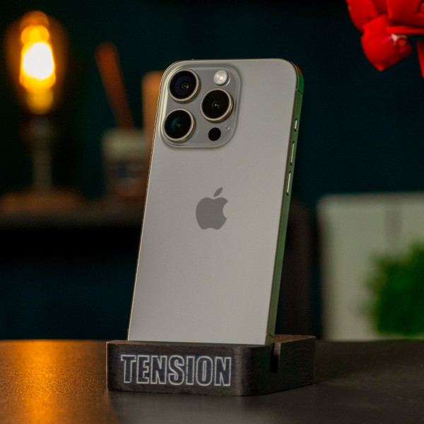 iPhone 15 Pro 256Gb Natural Titanium (MTQU3) Б/У
