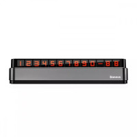 Паркувальна Карта Baseus Moonlight Box Series Temporary Parking Number Plate (Dark Gray)