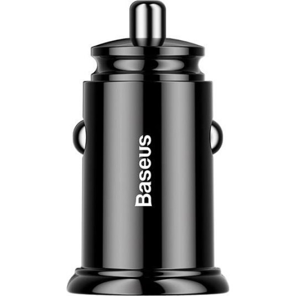 Автомобильное зарядное устройство Baseus Dual QC3.0 Car Charger Black