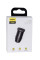 Автомобильное зарядное устройство Baseus Square Dual-USB Quick Charge Car Charger Black