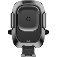Автомобільний зарядний пристрій Baseus Smart Vehicle Bracket Wireless Charger Black