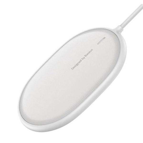 Беспроводное ЗУ Baseus Light Magnetic Wireless Charger White 