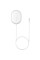 Беспроводное ЗУ Baseus Light Magnetic Wireless Charger White 
