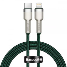 Кабель Baseus Cafule Metal Type-C to Lightning PD 20W (1m) (Green)