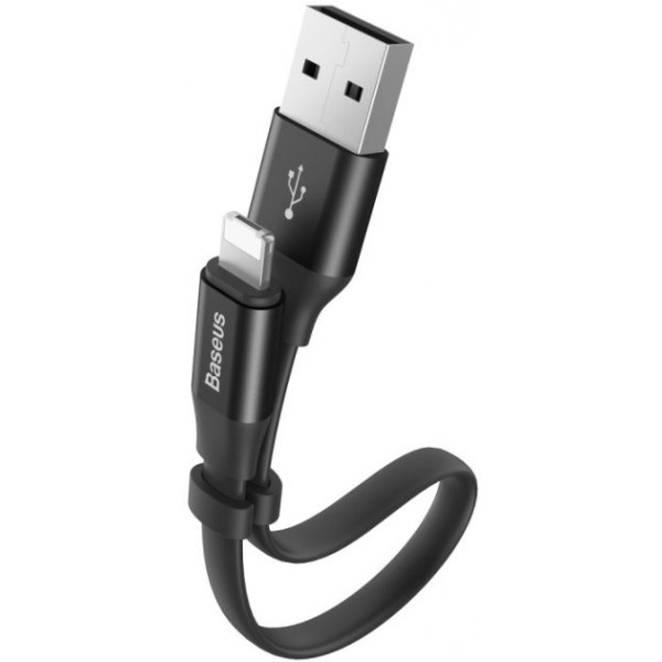Кабель Baseus Nimble Micro to Lightning 0.23 м Black