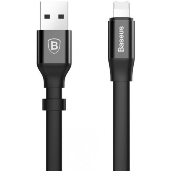 Кабель Baseus Nimble Micro to Lightning 0.23 м Black