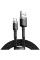 Кабель Baseus Cafule Cable USB for Type-C 3A 1 м Gray/Black