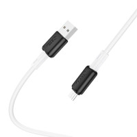 Кабель Hoco Micro USB X48 Silicone/White 1м