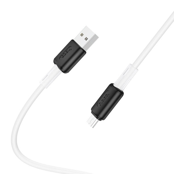Кабель Hoco Micro USB X48 Silicone/White 1м