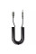 Кабель AUX Proove Steel Spring Lightning to 3.5 (1m) (Black)