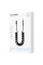 Кабель AUX Proove Steel Spring Lightning to 3.5 (1m) (Black)
