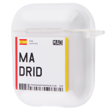 Чехол для AirPods 1/2 Travel (Madrid)