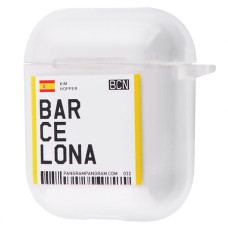 Чохол для AirPods 1/2 Travel (Barсelona)