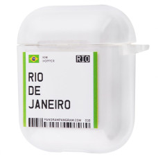 Чехол для AirPods 1/2 Travel (Rio de Janeiro)