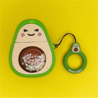 Чехол на AirPods Fruits Sparcles Water (Avocado)