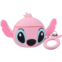 Чехол на AirPods Stitch Pink
