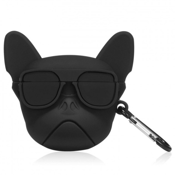Чехол на AirPods toys Dog (Black)