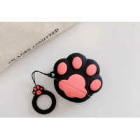 Чохол на AirPods toys Paw (Black Pink)