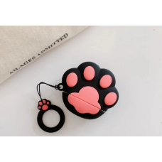 Чохол на AirPods toys Paw (Black Pink)