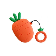 Чохол на AirPods 1/2 Emoji Series (Carrot)
