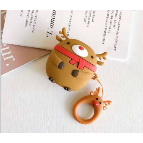 Чехол на AirPods Toys Deer Brown