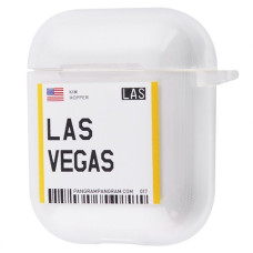 Чехол для AirPods 1/2 Travel (Las Vegas)