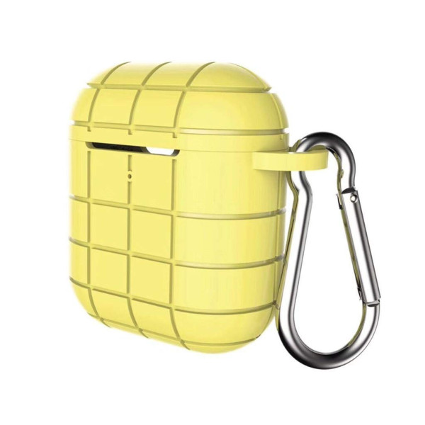 Чехол на AirPods 1/2 Silicone Case Grid (Flash)