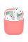 Чохол для AirPods 1/2 Silicone Slim Case (Light Pink)