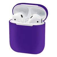 Чохол для AirPods 1/2 Silicone Slim Case (Ultra Violet)