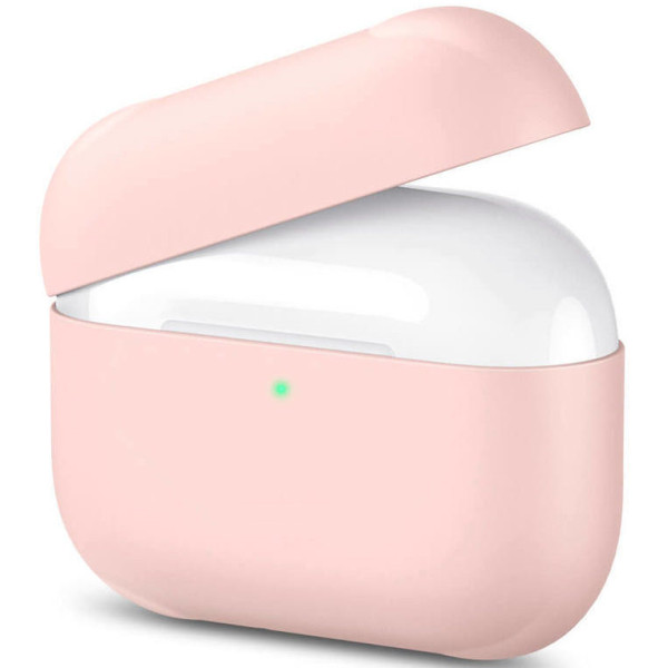 Чехол для AirPods Pro Silicone Slim Case (Light Pink)