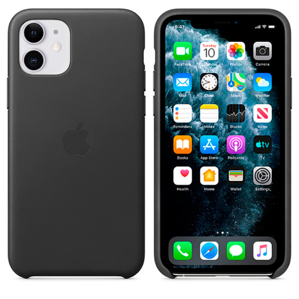 Чехол Good Leather Case для iPhone 11 (Black)