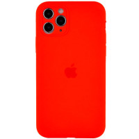 Чехол для iPhone 11 Pro Silicone Case Full Camera Protection (Red)