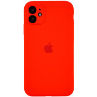Чехол для iPhone 11 Silicone Case Full Camera Protection (Red)