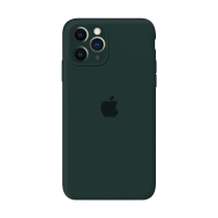 Чохол для iPhone 11 Pro Silicone Case Full Camera Protection (Forest Green)