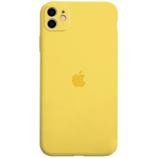 Чохол для iPhone 11 Silicone Case Full Camera Protection (Yellow)