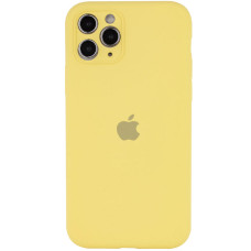 Чохол для iPhone 11 Pro Silicone Case Full Camera Protection (Yellow)