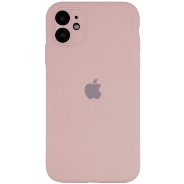 Чохол для iPhone 11 Silicone Case Full Camera Protection (Pink Sand)