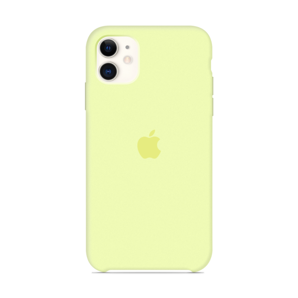 Чехол для iPhone 11 Silicone Case (Mellow Yellow) OEM