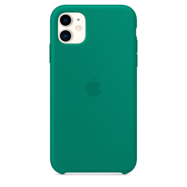 Чехол для iPhone 11 Silicone Case (Pine Green) OEM