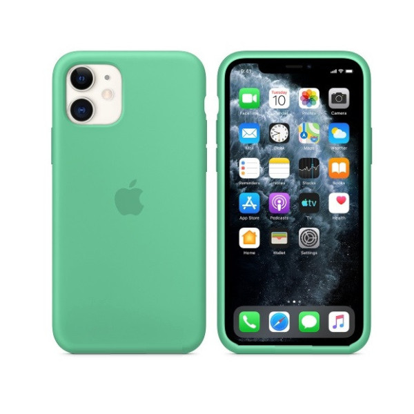 Чехол для iPhone 11 Silicone Case (Spearmint) OEM