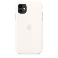 Чехол для iPhone 11 Silicone Case (White) OEM