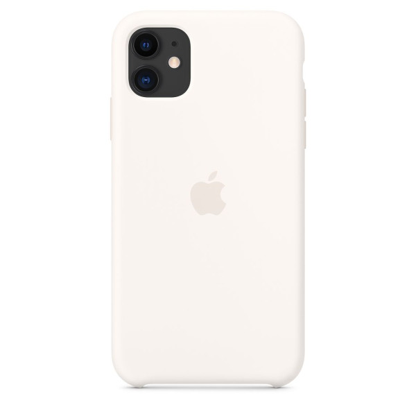 Чехол для iPhone 11 Silicone Case (White) OEM