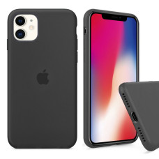 Чохол Silicone Case Full для iPhone 11 (Charcoal Gray)
