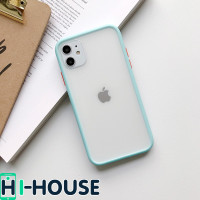 Чехол Gingle Series Case на iPhone 11 (Light Blue Orange)