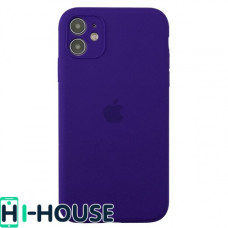Чохол для iPhone 11 Silicone Case Full Camera Protection (Ultra Violet)