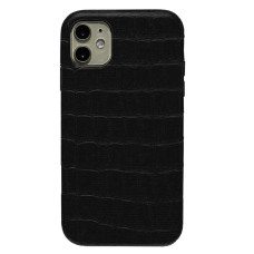 Чохол на iPhone 11 Leather Case Full (Black)